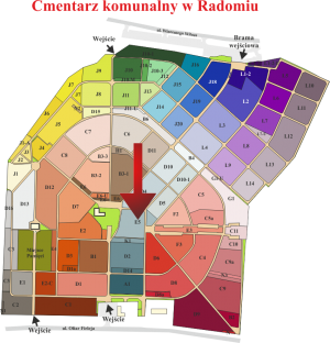 Brak mapy sektorowej