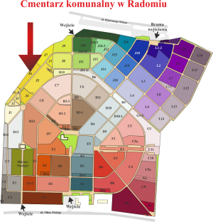 Brak mapy sektorowej