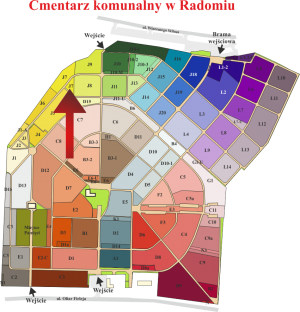 Brak mapy sektorowej