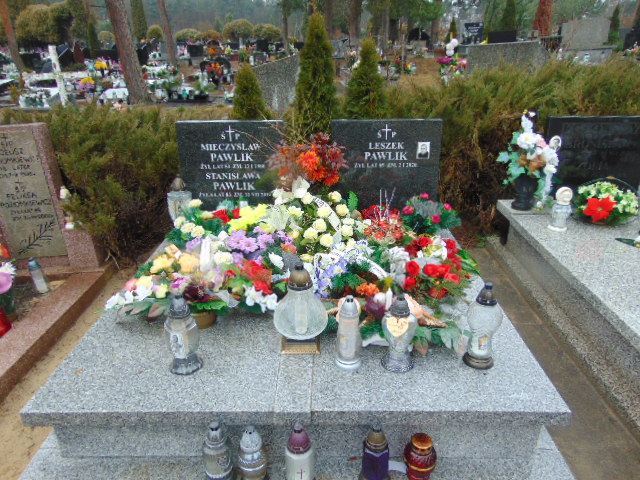 Grób Stanisława Pawlik