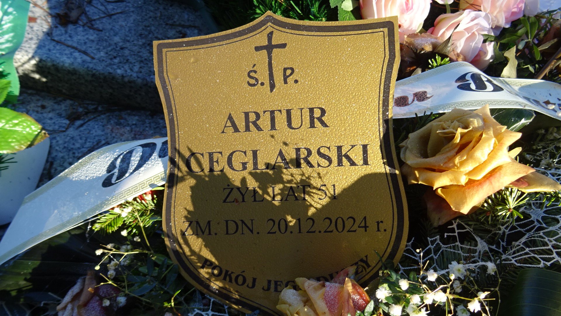 Grób Artur Ceglarski