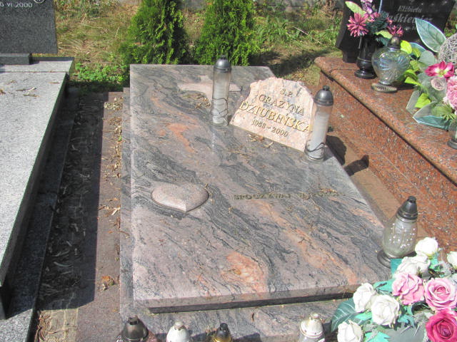 Grób Tadeusz Dziubiński