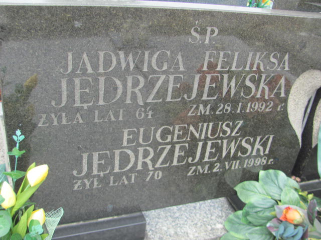 Eugeniusz Jędrzejewski 1928 Radom - Grobonet - Wyszukiwarka osób pochowanych
