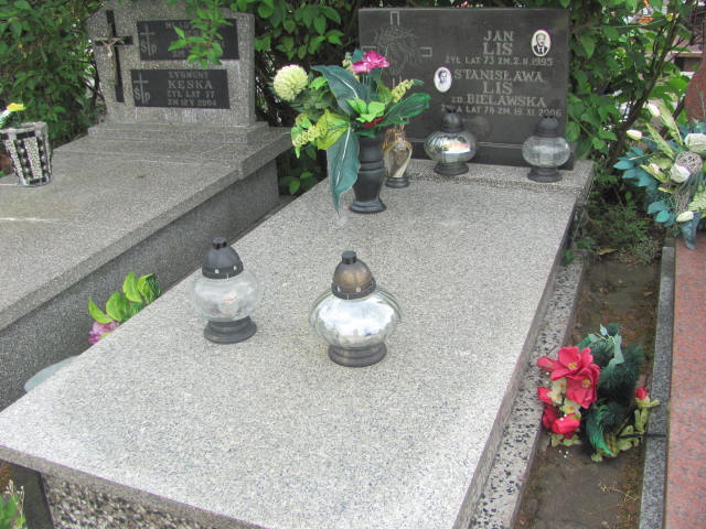 Grób Jerzy Lis
