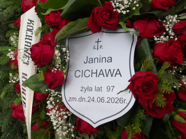 Grób Janina Cichawa