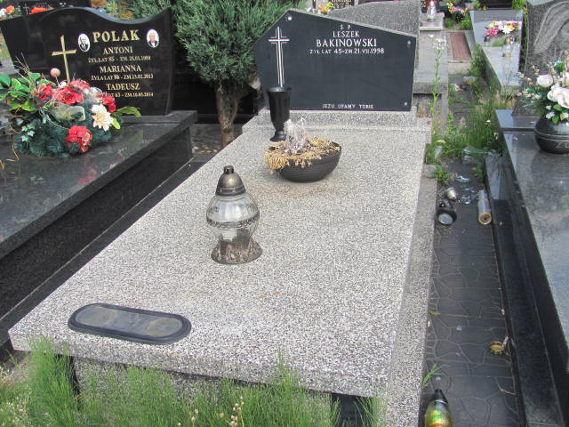 Grób Wanda Bakinowska