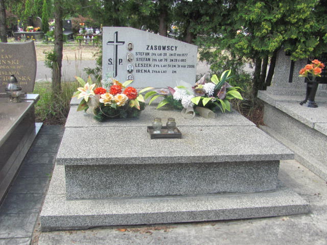 Grób Irena Zasowska