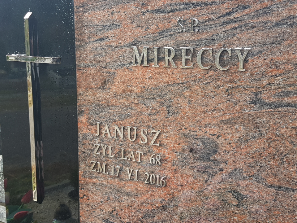 Grób Janusz Mirecki