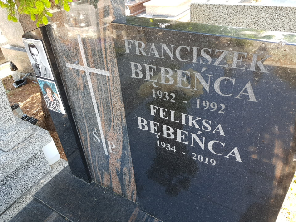 Grób Feliksa Bębeńca