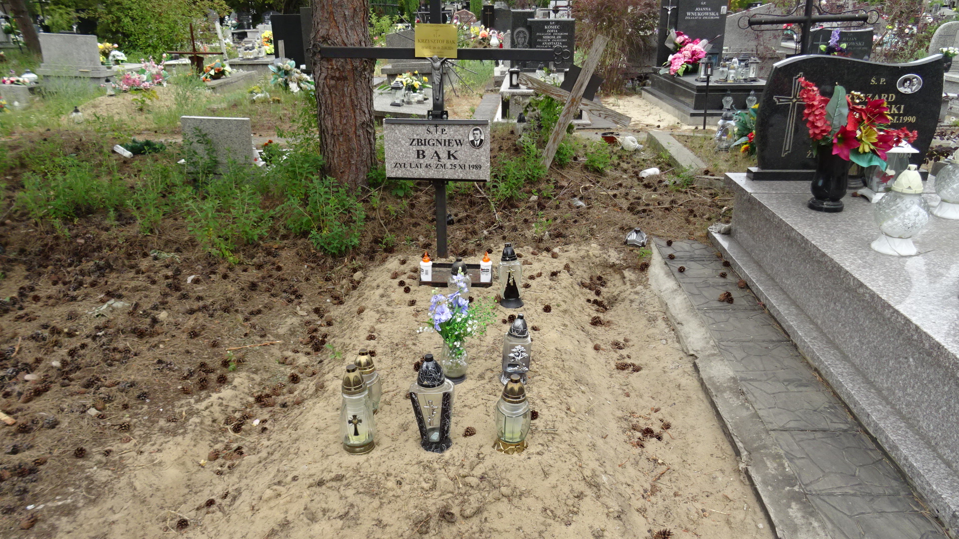 Grób Krzysztof Bąk