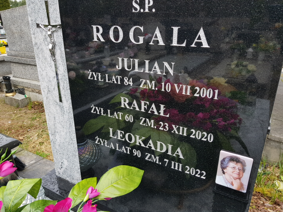 Grób Leokadia Rogala