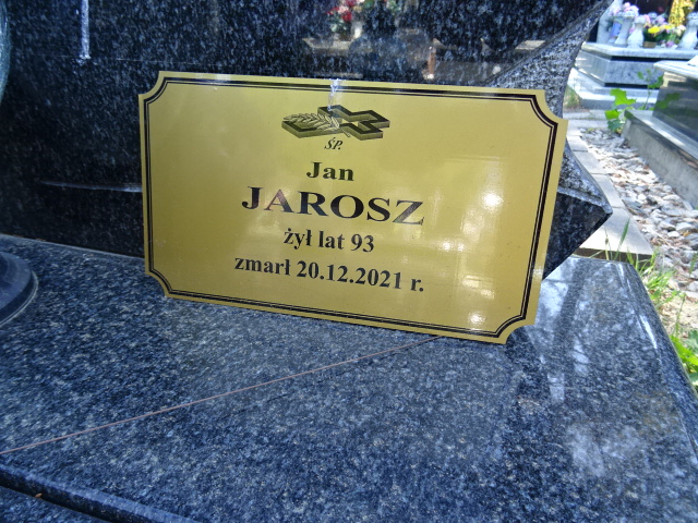 Grób Jan Jarosz