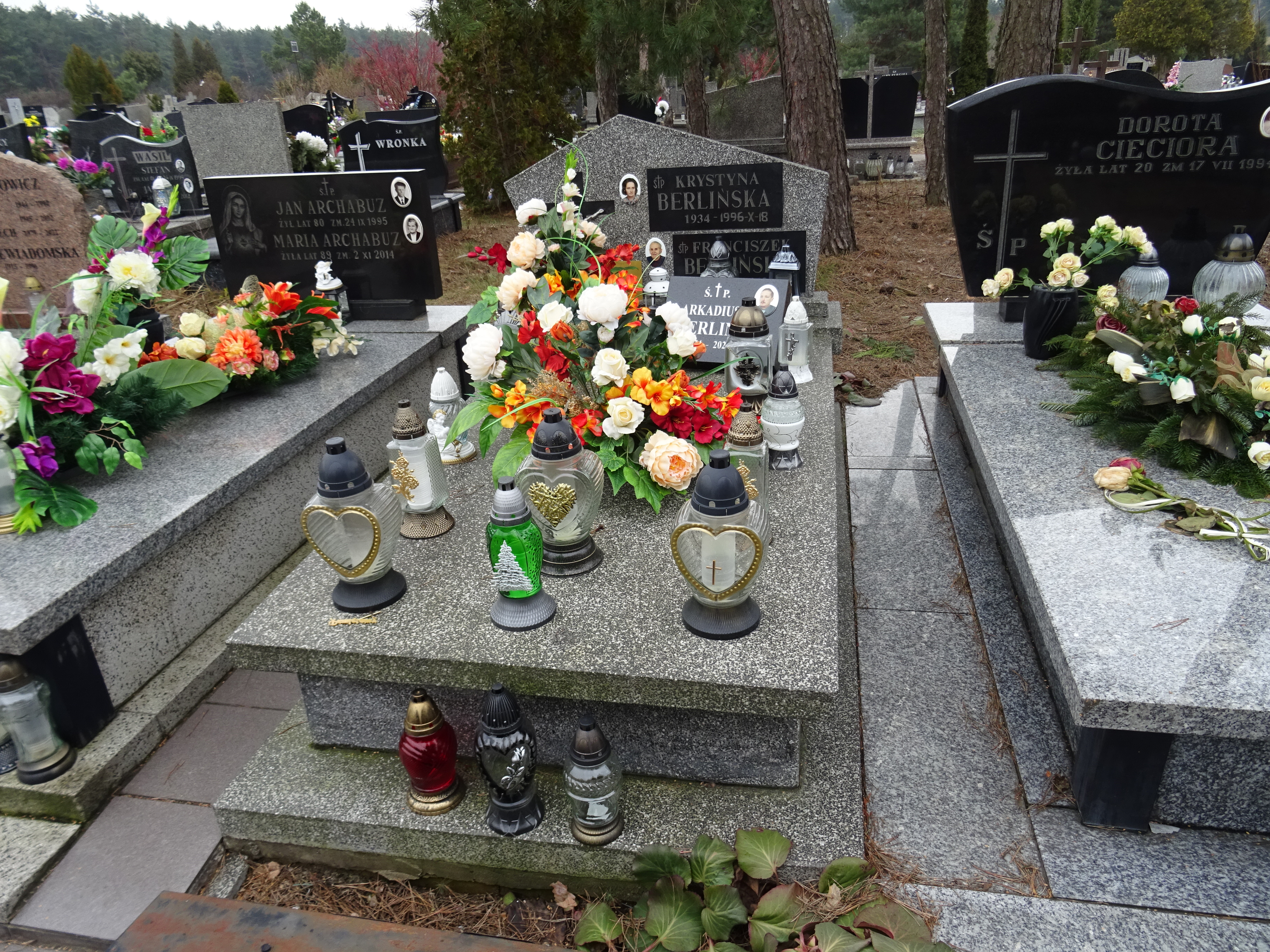 Grób Arkadiusz Berliński