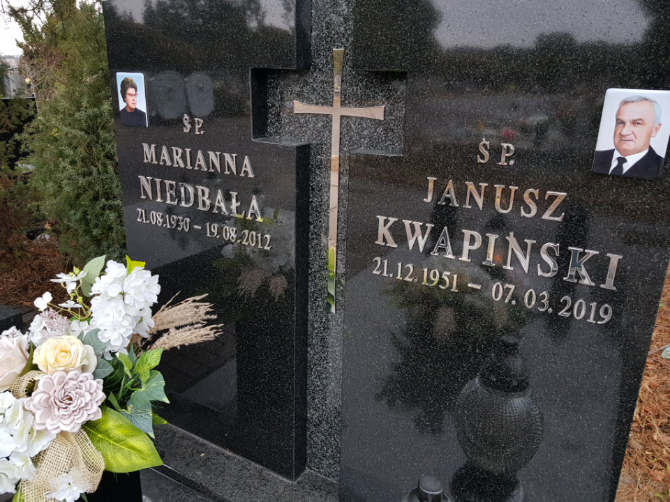 Grób Janusz Kwapiński