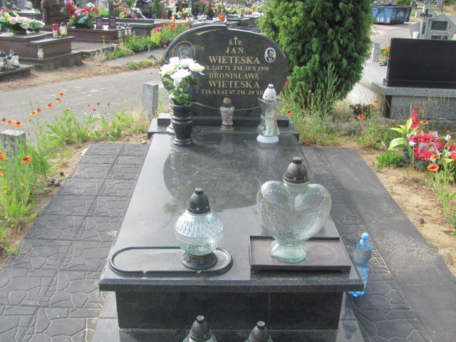 Grób Bronisława Wieteska