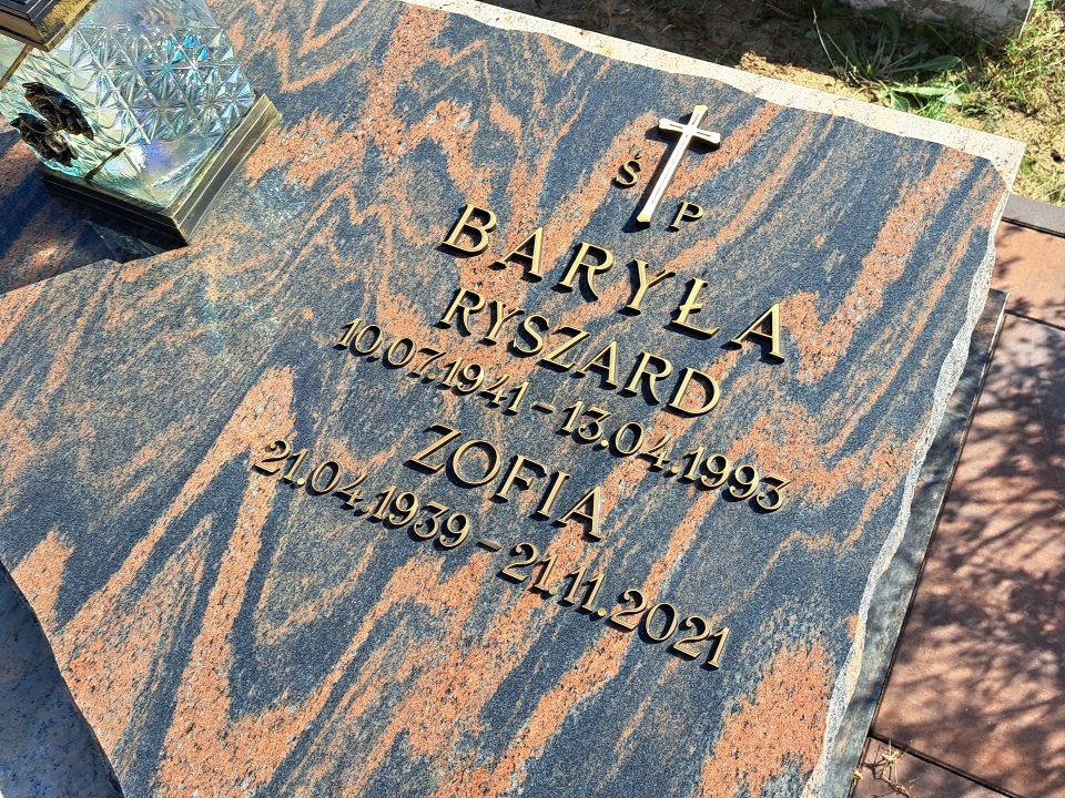 Grób Zofia Baryła