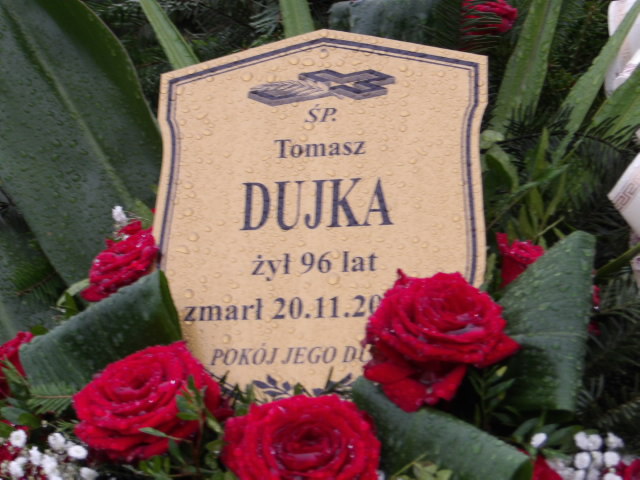 Grób Tomasz Dujka