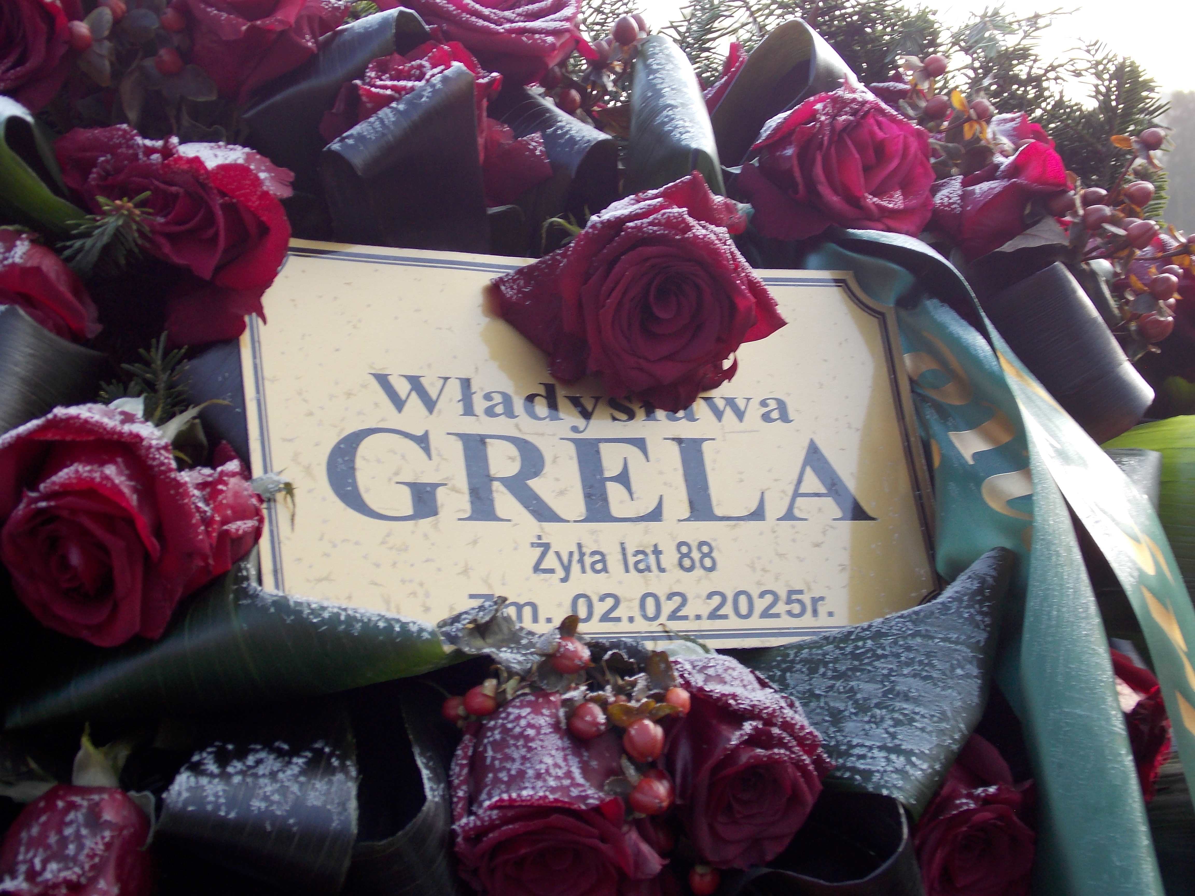 Grób Władysława Grela