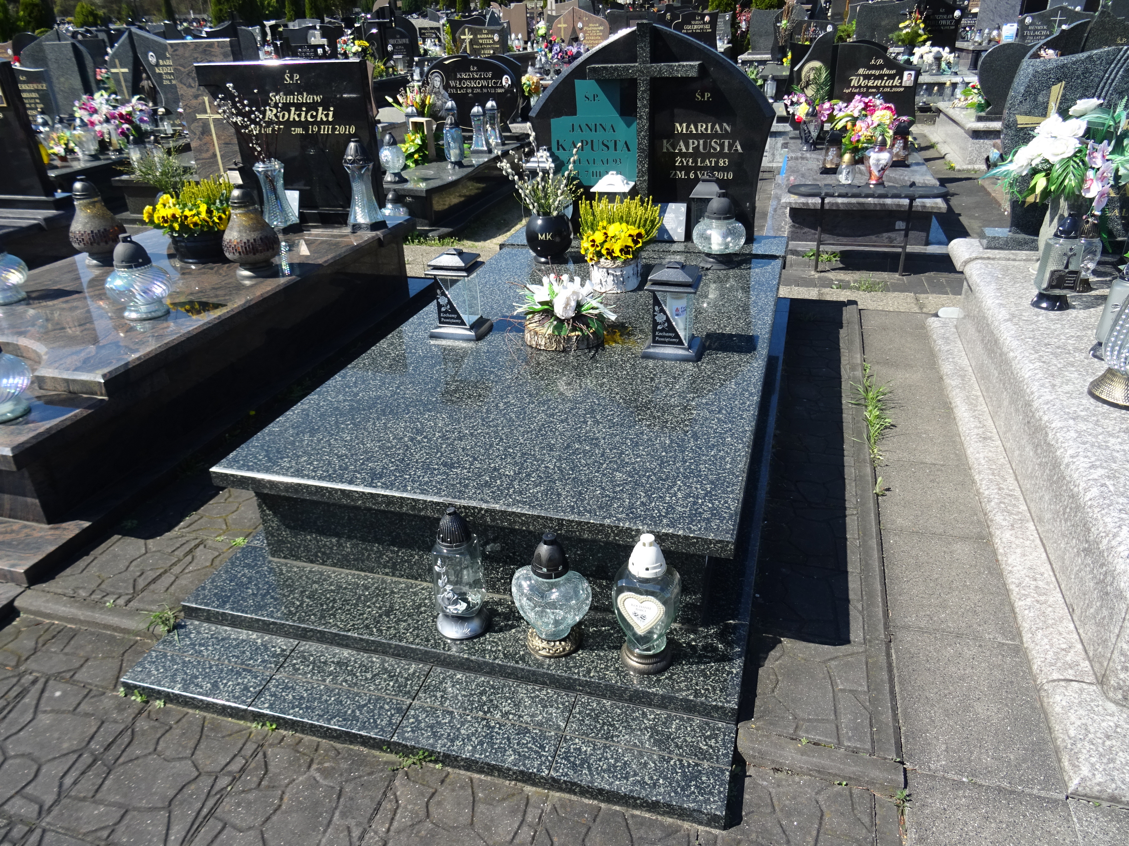 Grób Janina Kapusta