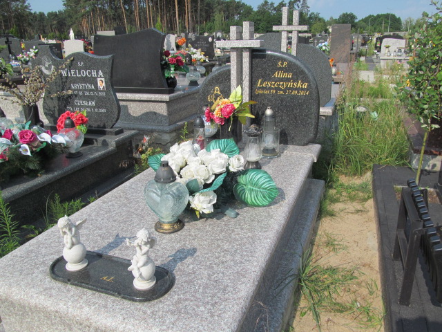 Grób Alina Leszczyńska