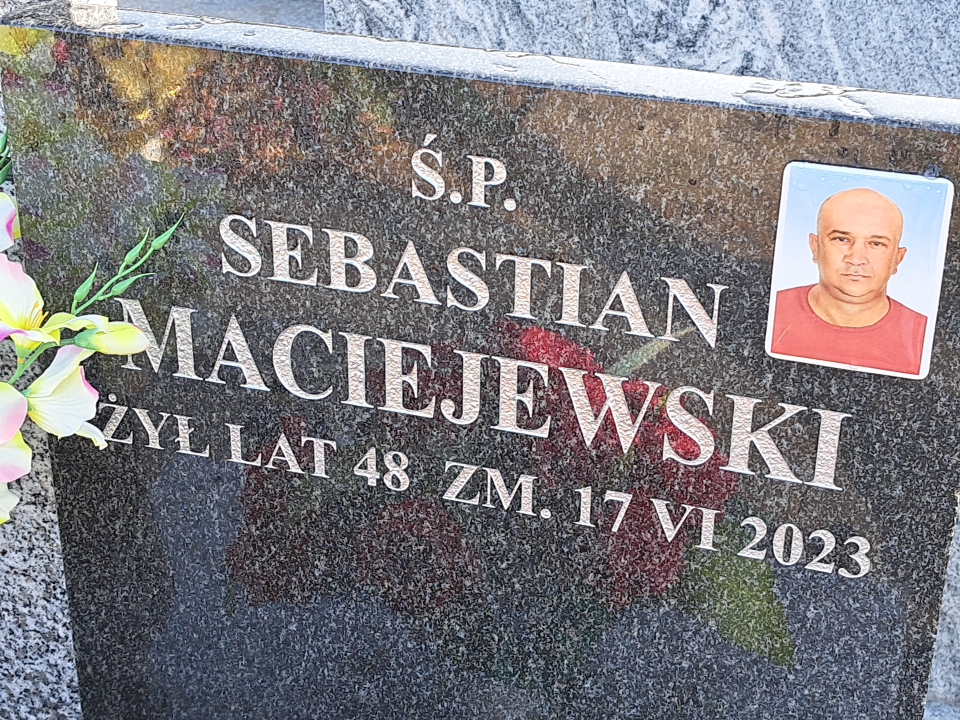 Grób Sebastian Maciejewski