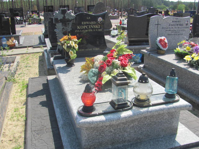 Grób Edward Kopciński