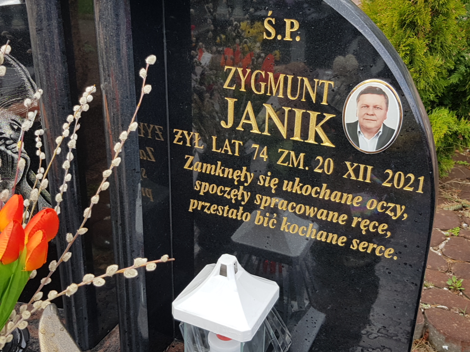 Grób Zygmunt Janik