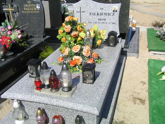 Grób Adam Falkiewicz