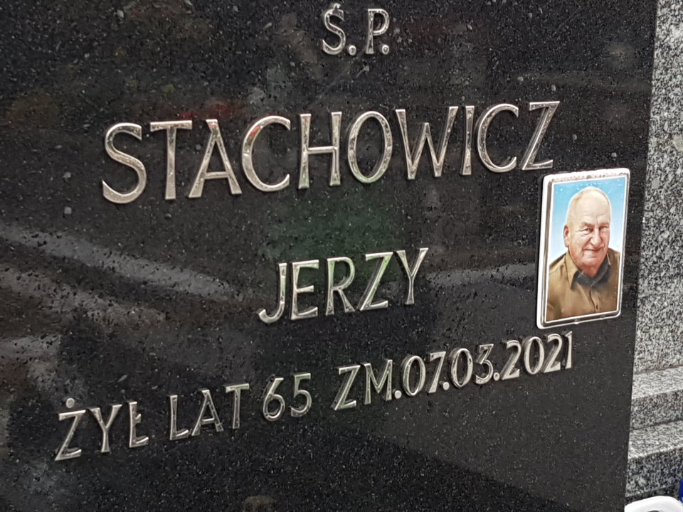 Grób Jerzy Stachowicz