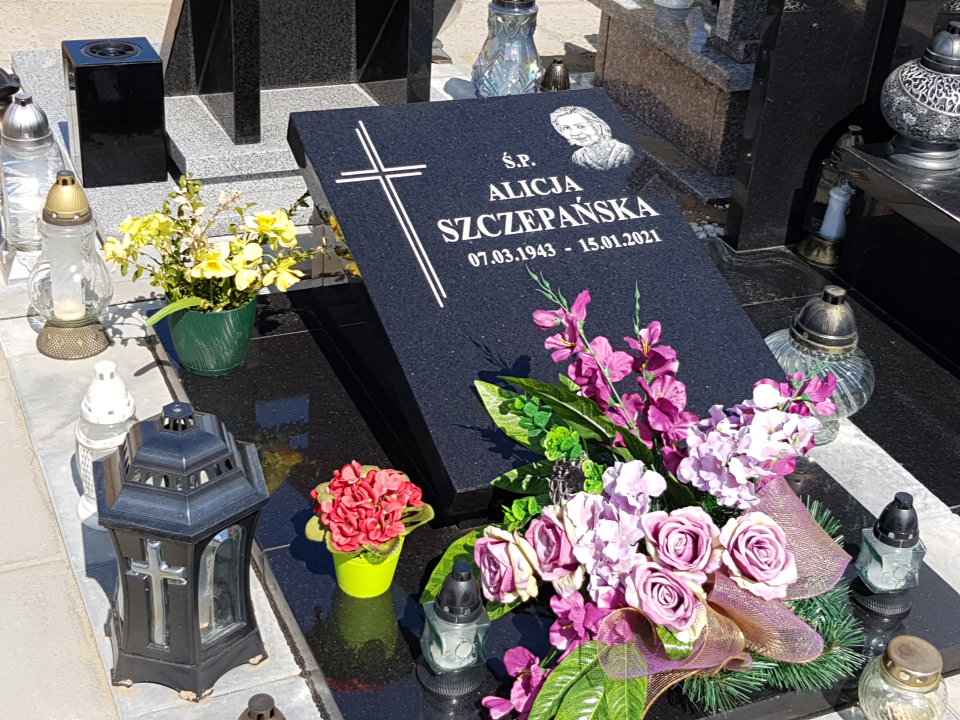 Grób Alicja Szczepańska