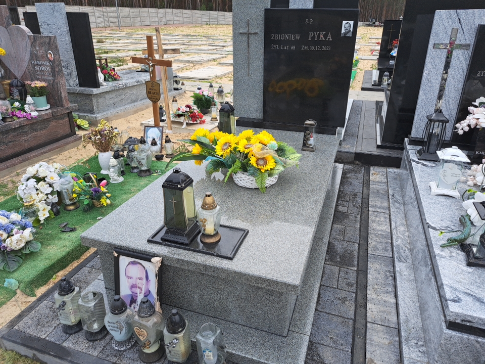 Grób Zbigniew Pyka