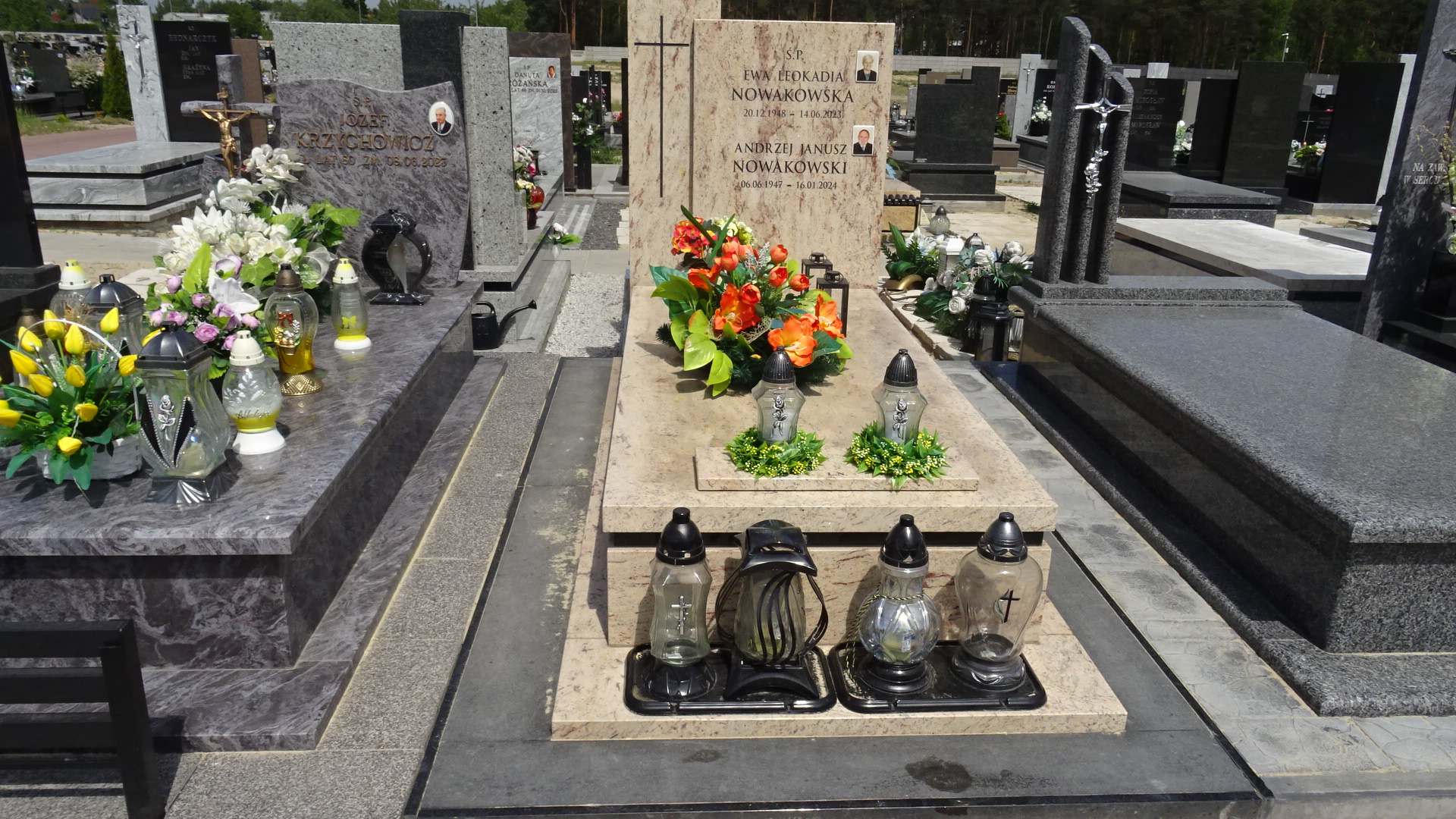 Grób Leokadia Nowakowska