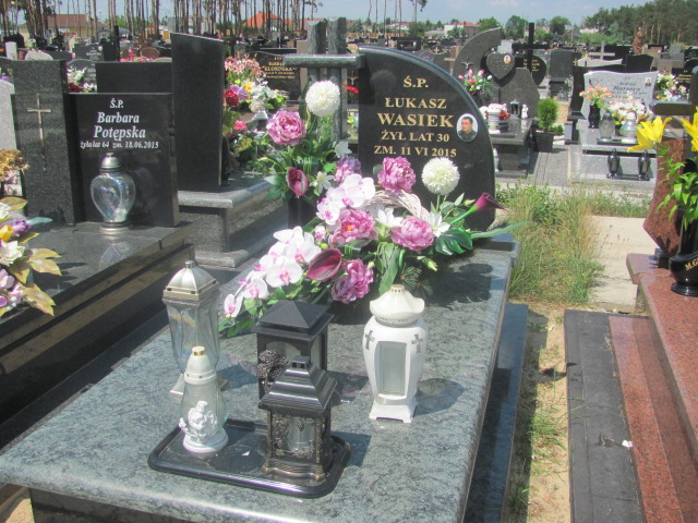 Grób Łukasz Wasiek