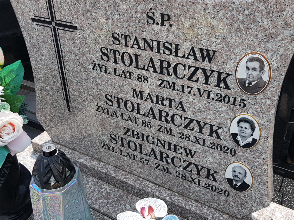 Grób Stanisław Stolarczyk