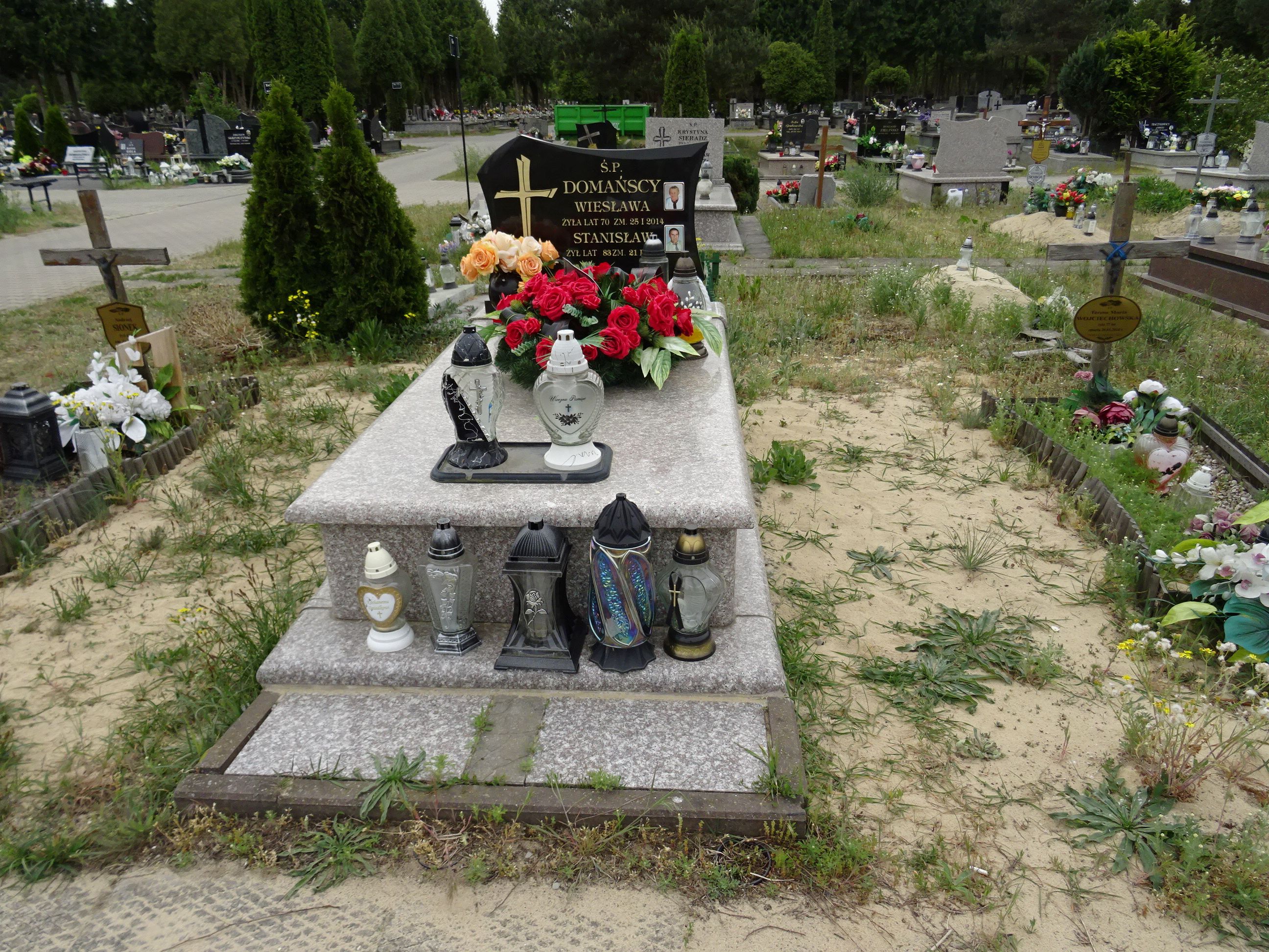 Grób Stanisław Domański