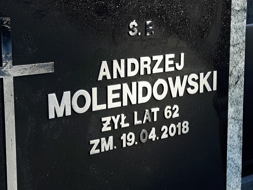 Grób Andrzej Molendowski
