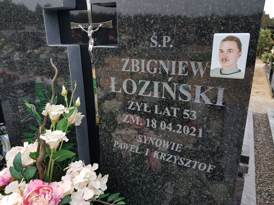 Grób Zbigniew Łoziński
