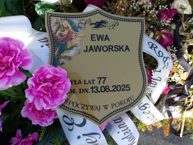 Grób Ewa Jaworska